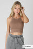 Nikibiki Vintage High Neck Crop Top