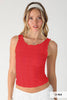 NS8474 - Floral Edge Top