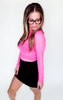 Mesh Top: Hot Pink