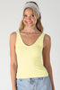 NS8467 - Reversible Scallop Edge Tank Top
