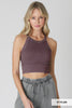 Nikibiki Vintage High Neck Crop Top