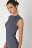 Nikibiki Exposed Seam Midi Dress