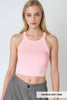 Nikibiki Vintage High Neck Crop Top