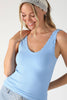 NS8467 - Reversible Scallop Edge Tank Top