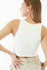 Nikibiki Ribbed Highneck Crop Top