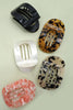 Jumbo Lay Flat Oval Hair Claw Clips Secure Styling | 40H993
