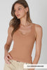 NS8467 - Reversible Scallop Edge Tank Top