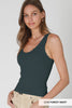 NS8467 - Reversible Scallop Edge Tank Top