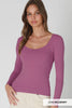 Nikibiki Clean Line Sweetheart Top