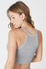 Nikibiki Vintage High Neck Crop Top