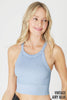 Nikibiki Vintage High Neck Crop Top