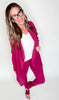 Cozy Cardigan : Berry