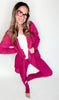 Cozy Joggers : Berry