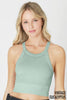 Nikibiki Vintage High Neck Crop Top