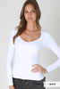 Nikibiki Clean Line Sweetheart Top